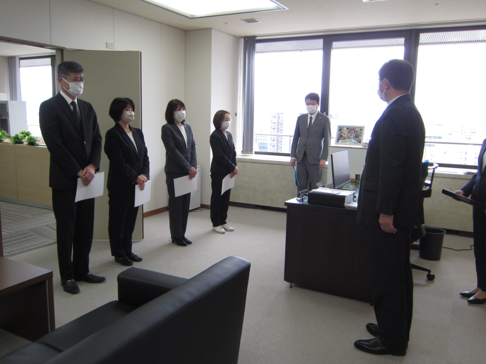 令和7年度辞令交付式を行いました