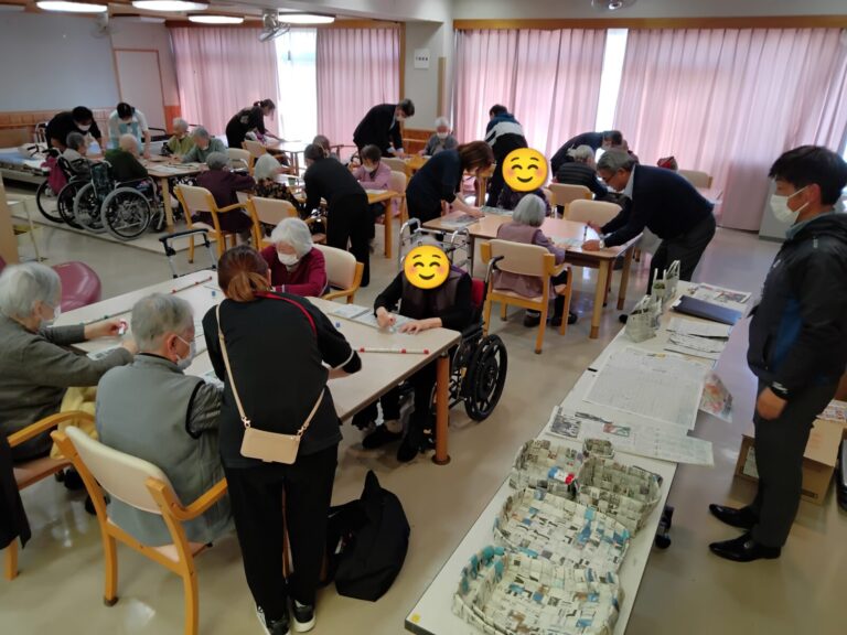 市民タイムスに信濃毎日新聞松本専売所の方々によるワークショップの様子が掲載されました!