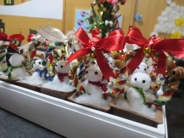 12月のウォールアート制作とクリスマス会のお話し🎅