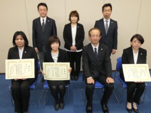 永年勤続表彰式・特別表彰式を行いました