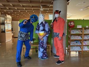 鬼わ～外！福わ～内！