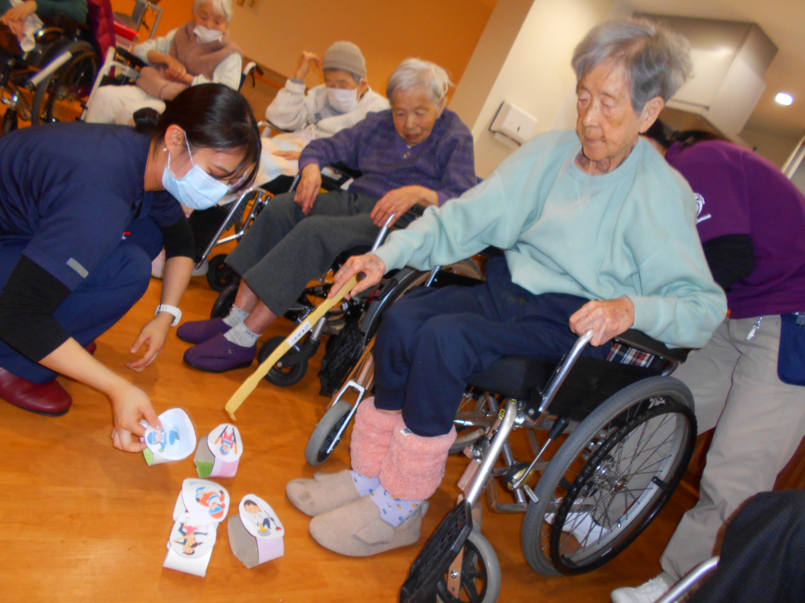 作業療法士による体操