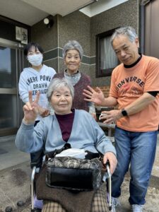 自宅へ外出支援をしました♪