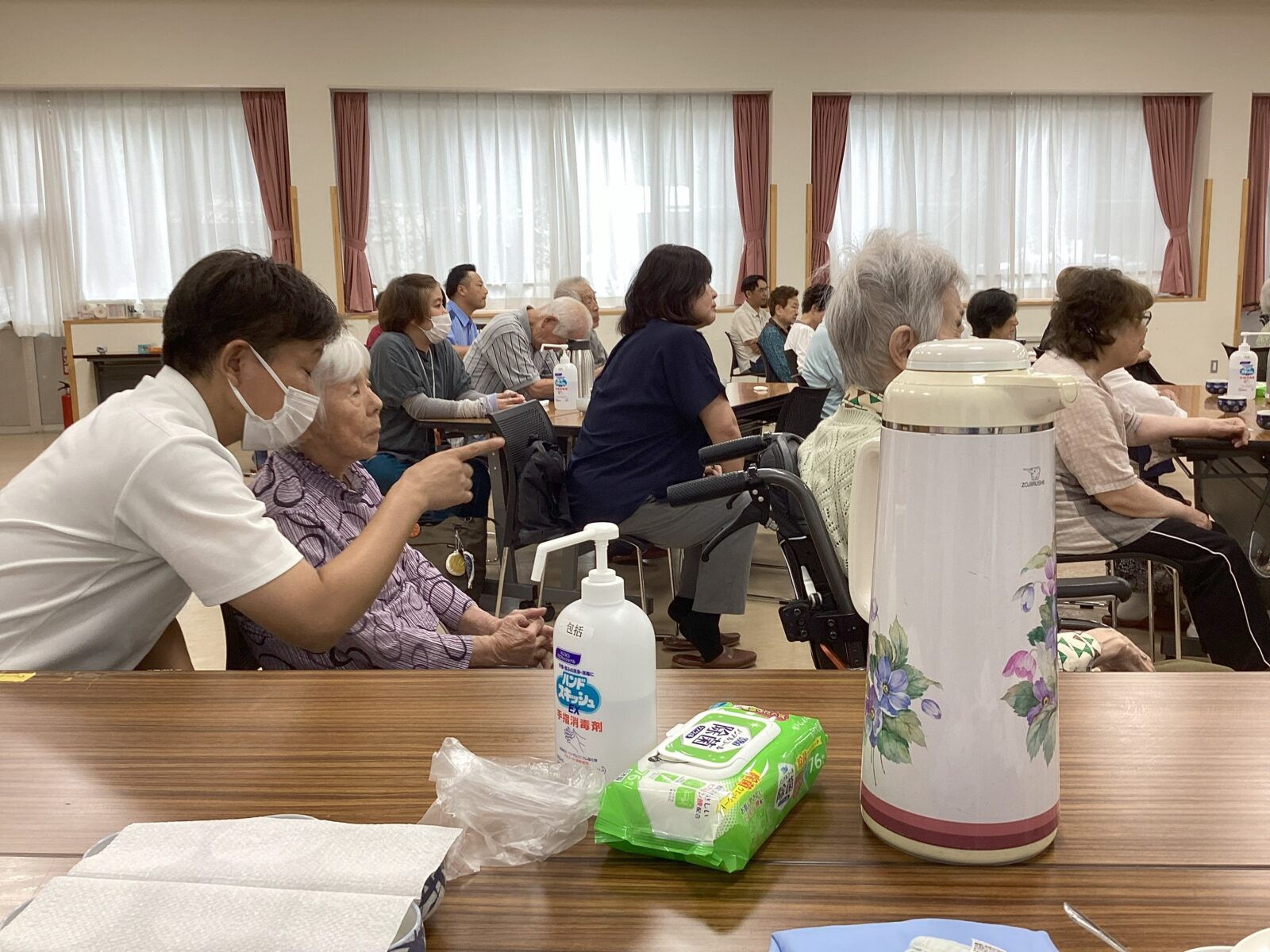 朝日オレンジランチに参加