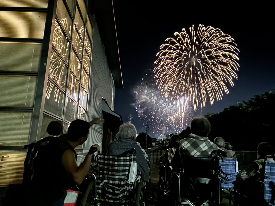 🎆夏の楽しみ♪市田灯籠流しの花火を見ました🎆