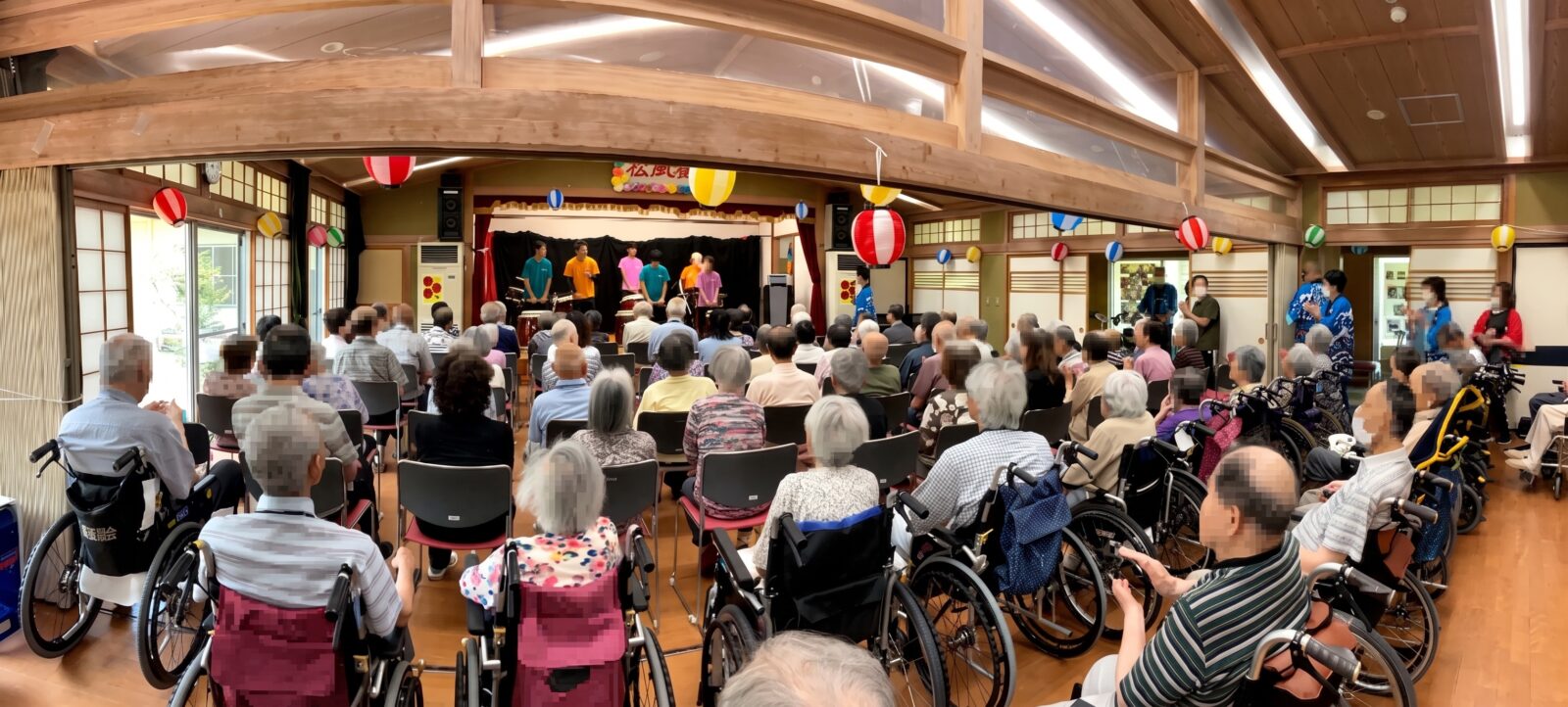 松風園の夏祭り「松風祭」を開催しました